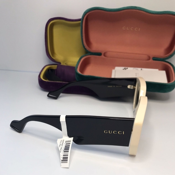 New- 💯Authentic Gucci GG0630S 001 55 Ladies Sunglasses - Picture 7 of 13